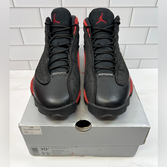 Nike Retro Air Jordan Bred Breds Red Black 13s 13 Mens Men - Picture 2 of 7